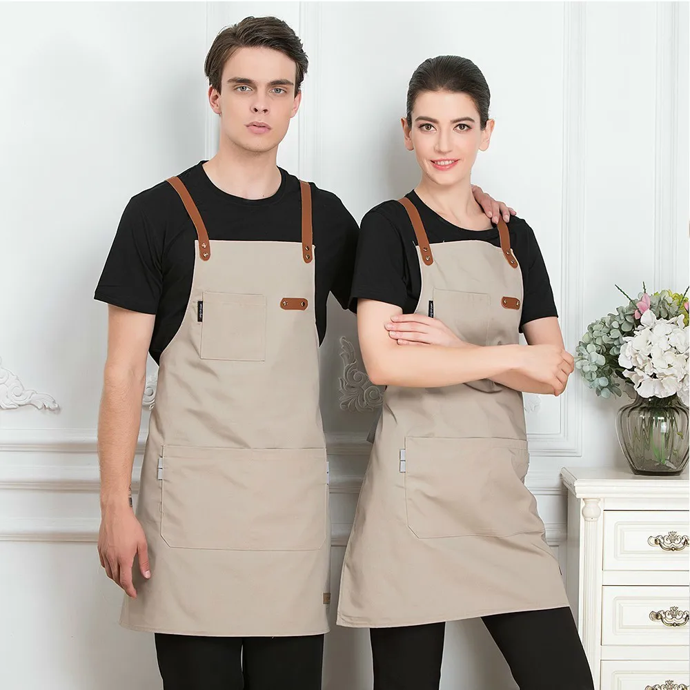 Fartuch kuchenny unisex Chef Cook – elegancja i funkcjonalność dla każdego kucharza