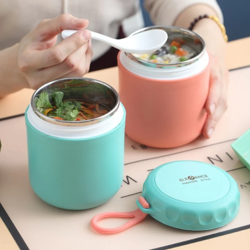 Termos obiadowy 450 ml – termiczny pojemnik na zupę i lunch ze stali nierdzewnej